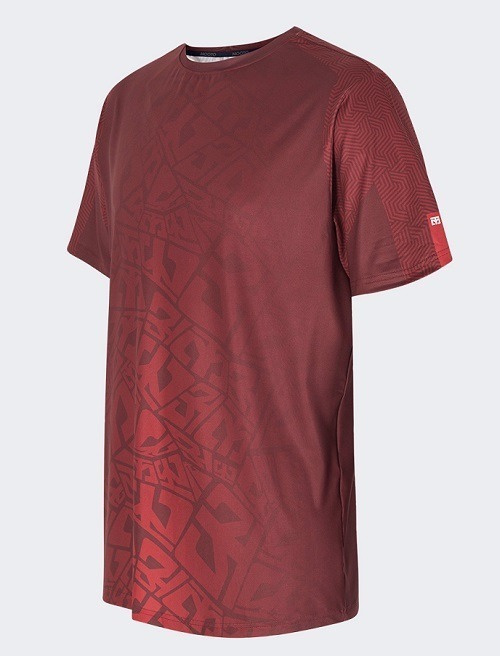 camiseta tecnica roja 1