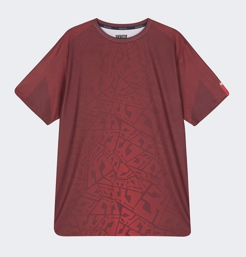camiseta tecnica roja