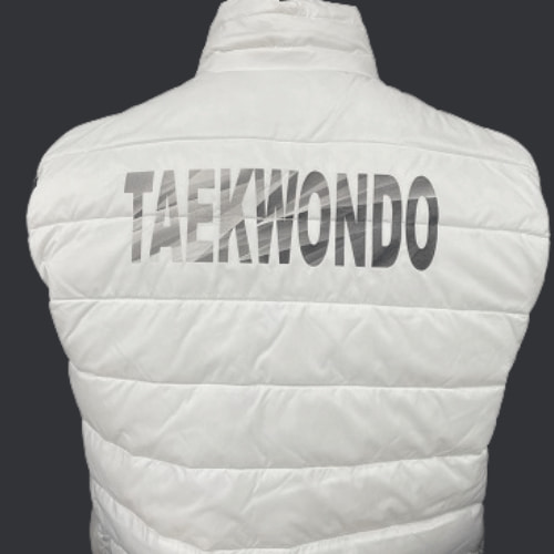 CHALECO ESPALDA TAEKWONDO